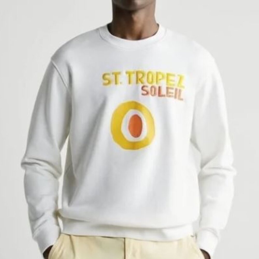 ZARA x Assouline St Tropez Soleil Sweatshirt XL